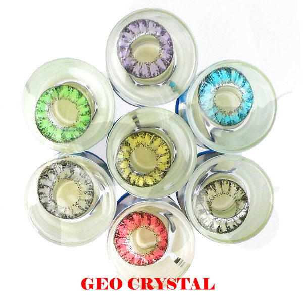 GEO CRYSTAL GRIS WI-A15 LENTILLE CONTACT GRISE