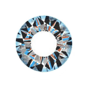 VASSEN DIAMOND 3 TONS BLEU LENTILLE CONTACT BLEUE